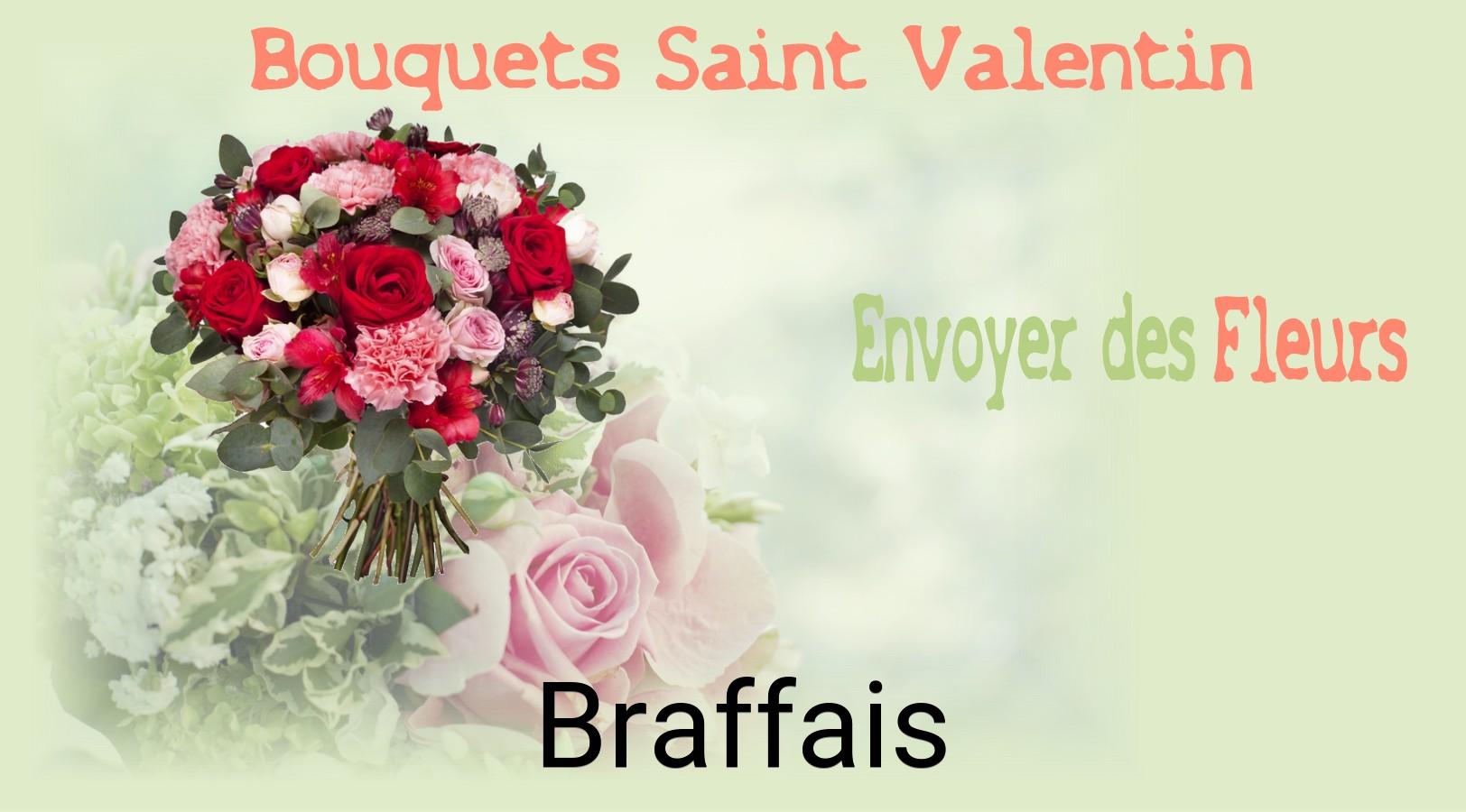 Roses de Saint-Valentin livrées à Braffais